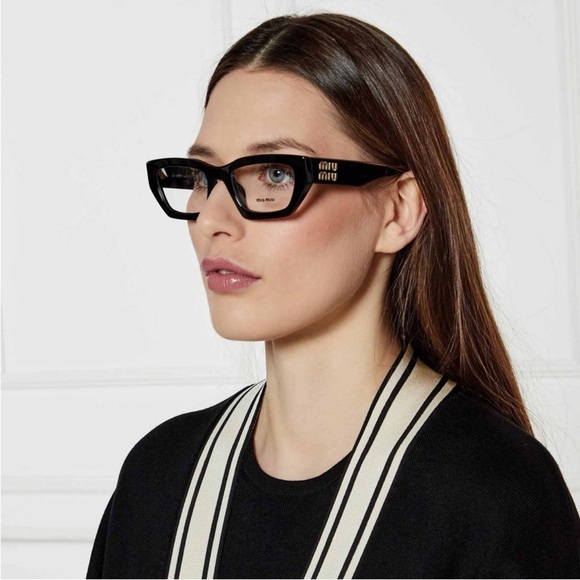 MIU MIU BNIB AUTHENTIC EYEWEAR VMU 03X 53020 1AB-101 140 - Picture 2 of 10